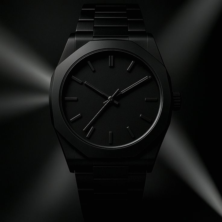 Aura Quartz Watch Black Lightweight Design Arabic Dial Black Aura Arabic Watch For Men Trendy Fiber Plastic Timepiece With Arabic Numerals