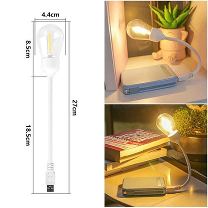 Book Reading/Camping Light/Night Light Retro Authentic Usb Input Lamp Unbreakable Lamp
