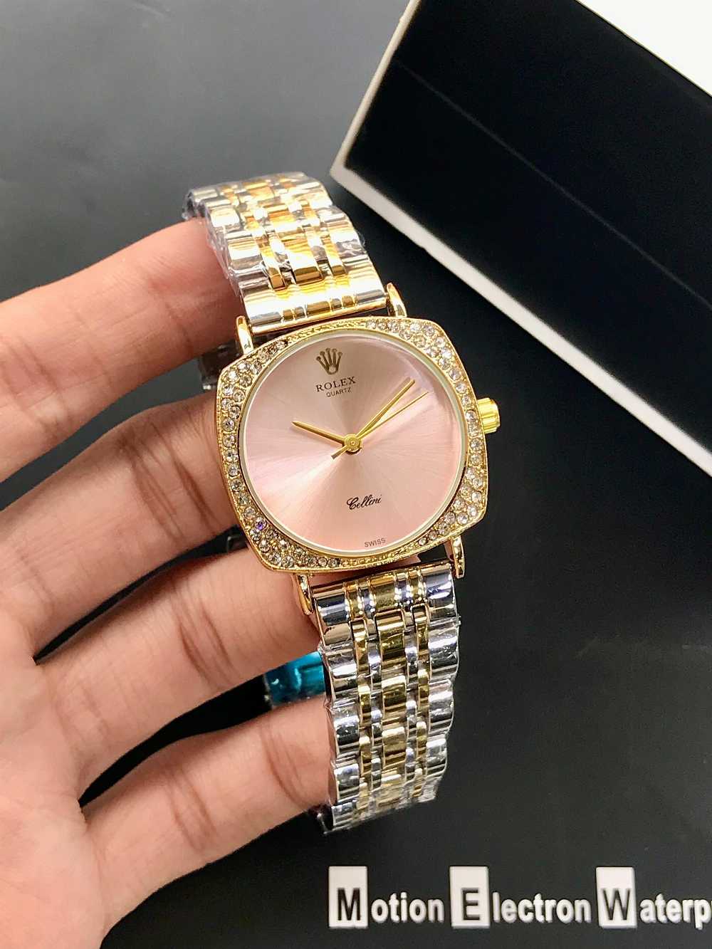 Premium Rolex Geneva Ladies Watch