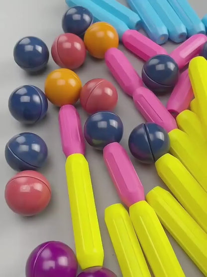 DIY Magnetic Building Blocks For Kids- Learning Educational Toy